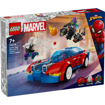 Poza cu LEGO® Super Heroes - Masina de curse a Omului Paianjen vs Venom Green Goblin 76279, 227 piese
