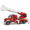 Poza cu Jucarie Utilaj Bruder Camion de Pompieri Mack Granite, cu Scara, Pompa de Apa si Sirena, BR02821