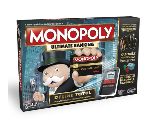 Poza cu MONOPOLY ULTIMATE BANKING LIMBA ROMANA