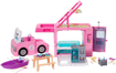 Poza cu BARBIE 3IN1 RULOTA DE VIS SUPER ACCESORIZATA CU 60 DE PIESE