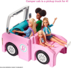 Poza cu BARBIE 3IN1 RULOTA DE VIS SUPER ACCESORIZATA CU 60 DE PIESE