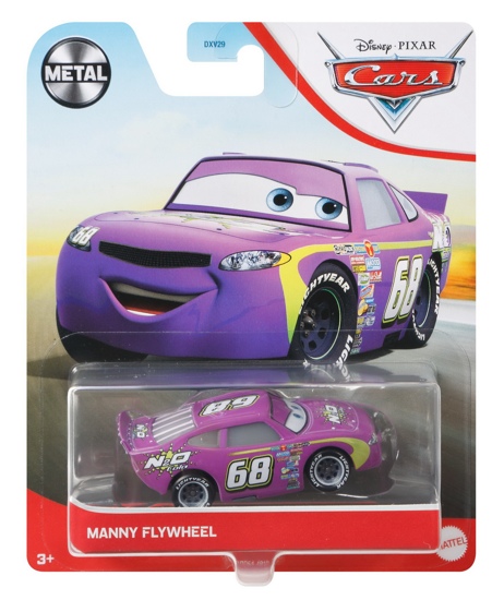 Poza cu MASINUTA METALICA CARS3 PERSONAJUL MANNY FLYWHEEL