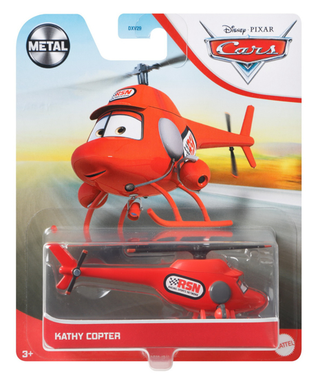 Poza cu ELICOPTER METALIC CARS3 PERSONAJUL KATHY COPTER