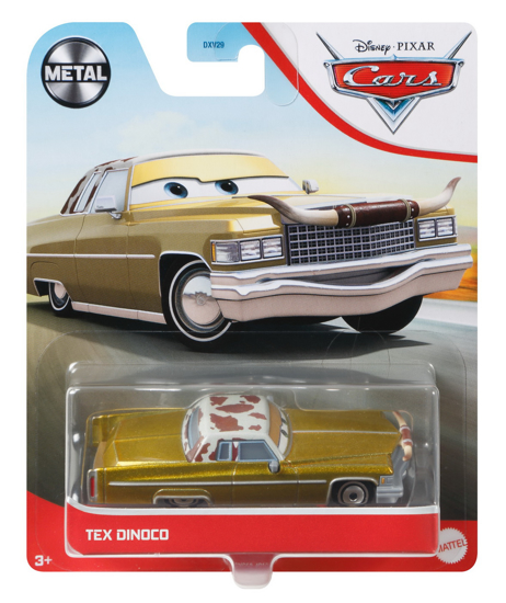 Poza cu MASINUTA METALICA CARS3 PERSONAJUL TEX DINOCO