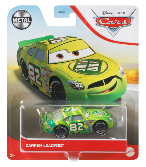 Poza cu MASINUTA METALICA CARS3 PERSONAJUL DARREN LEADFOOT