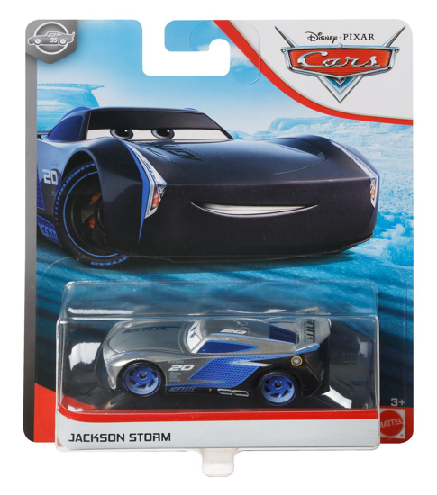 Poza cu MASINUTA METALICA CARS3 PERSONAJUL JACKSON STORM