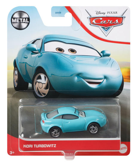 Poza cu MASINUTA METALICA CARS3 PERSONAJUL KORI TURBOWITZ