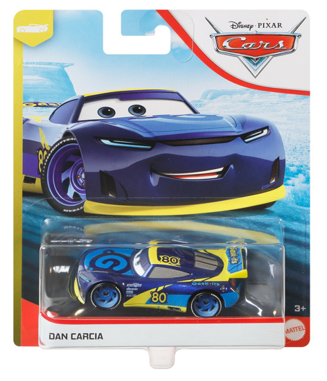 Poza cu MASINUTA METALICA CARS3 PERSONAJUL DAN CARCIA