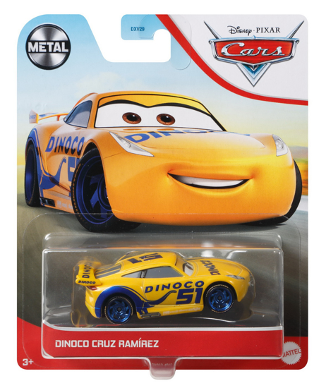 Poza cu MASINUTA METALICA CARS3 PERSONAJUL DINOCO CRUZ RAMIREZ 51
