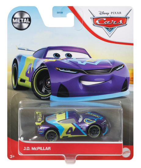 Poza cu MASINUTA METALICA CARS3 PERSONAJUL JD McPILLAR