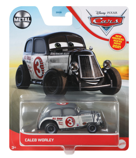 Poza cu MASINUTA METALICA CARS3 PERSONAJUL CALEB WORLEY