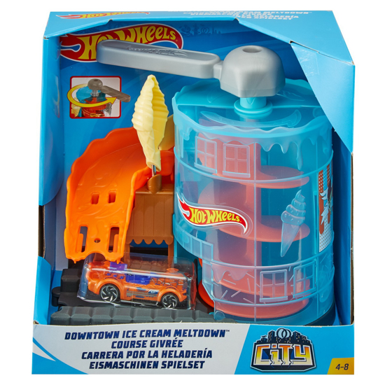 Poza cu HOT WHEELS PISTA INGHETATEI CARE SE TOPESTE MASINUTA INCLUSA