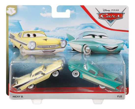 Poza cu CARS3 SET 2 MASINUTE METALICE NICKY B SI FLO