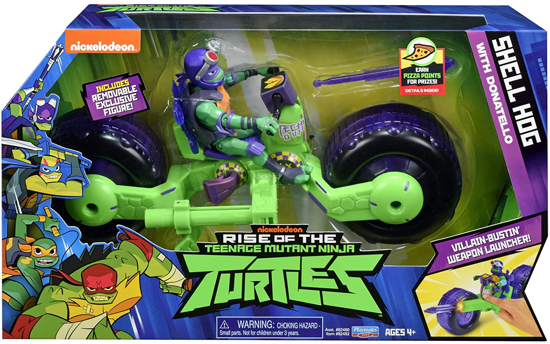 Poza cu TESTOASELE NINJA VEHICUL CU FIGURINA DONATELLO
