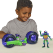 Poza cu TESTOASELE NINJA VEHICUL CU FIGURINA DONATELLO