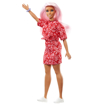 Poza cu PAPUSA BARBIE FASHIONISTA CU PARUL ROZ
