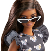 Poza cu PAPUSA BARBIE FASHIONISTA BRUNETA CU ROCHITA MOUSE PRINT