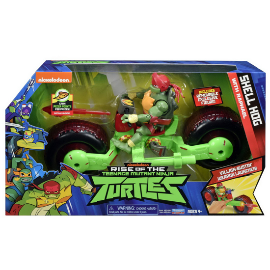 Poza cu TESTOASELE NINJA VEHICUL CU FIGURINA RAPHAEL