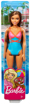 Poza cu PAPUSA BARBIE SATENA CU COSTUM DE BAIE ROSU-ALBASTRU