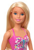 Poza cu PAPUSA BARBIE BLONDA CU COSTUM DE BAIE IN DOUA CULORI