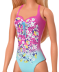 Poza cu PAPUSA BARBIE BLONDA CU COSTUM DE BAIE IN DOUA CULORI