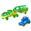 Poza cu SET CAMION SI MASINA SPORT HOT WHEELS FOSSIL FREIGHT