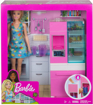 Poza cu BARBIE SET MOBILIER BUCATARIE CU PAPUSA BLONDA