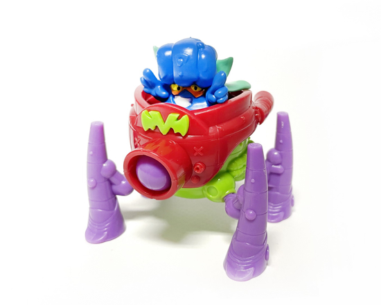 Poza cu SUPERZINGS 3 SUPERBOT SPIDER CANNON ROSU