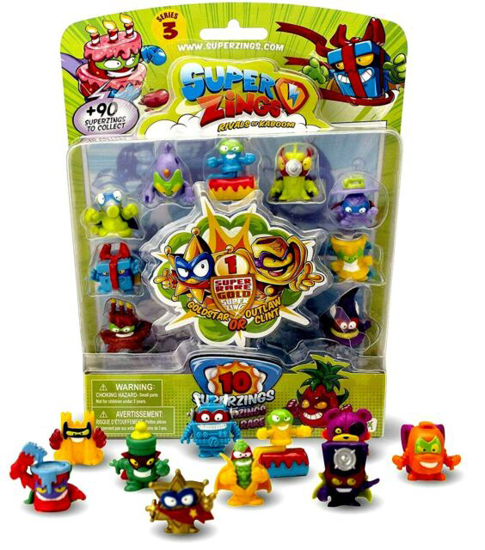 Poza cu SUPERZINGS 3 SET DE 10 FIGURINE