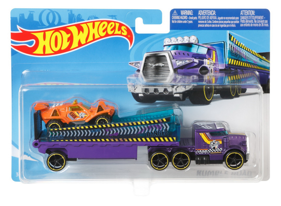 Poza cu SET CAMION SI MASINA SPORT HOT WHEELS RUMBLE ROAD