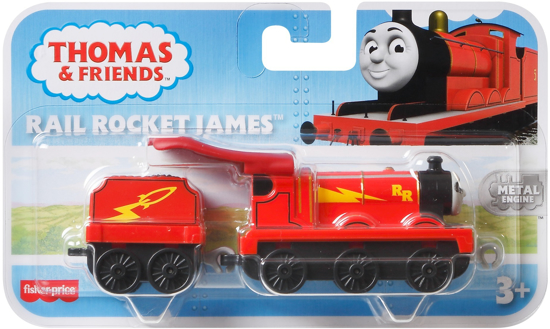 Poza cu THOMAS LOCOMOTIVA CU VAGON PUSH ALONG  JAMES
