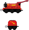 Poza cu THOMAS LOCOMOTIVA CU VAGON PUSH ALONG  JAMES