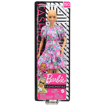 Poza cu PAPUSA BARBIE FASHIONISTA FARA PAR SI ROCHIE ROZ CU MANECI BUFANTE