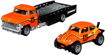 Poza cu HOT WHEELS TRANSPORTATOR HORIZONT HAULER CU MASINUTA VOLKSWAGEN BAJA BUG SCARA 1:64