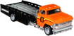 Poza cu HOT WHEELS TRANSPORTATOR HORIZONT HAULER CU MASINUTA VOLKSWAGEN BAJA BUG SCARA 1:64