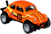 Poza cu HOT WHEELS TRANSPORTATOR HORIZONT HAULER CU MASINUTA VOLKSWAGEN BAJA BUG SCARA 1:64