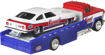 Poza cu HOT WHEELS TRANSPORTATOR HORIZON HAULER CU MASINUTA CHEVROLET VEGAS STOCK '74 SCARA 1:64