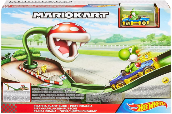 Poza cu HOT WHEELS PISTA MARIO KART PLANTA PIRANHA