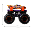 Poza cu HOT WHEELS MONSTER TRUCK CU MASINUTE MOV SI PORTOCALIU