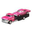 Poza cu HOT WHEELS TRANSPORTATOR HORIZON HAULER  CU MASINUTA DODGE DART 68' SCARA 1:64