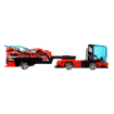Poza cu SET CAMION SI MASINA SPORT HOT WHEELS DISTRICT TRANSPORT