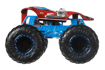 Poza cu HOT WHEELS MONSTER TRUCK SI MASINUTA METALICA TWIN MILL