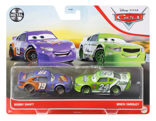 Poza cu CARS3 SET 2 MASINUTE METALICE BOBBY SWIFT SI BRICK YARDLEY