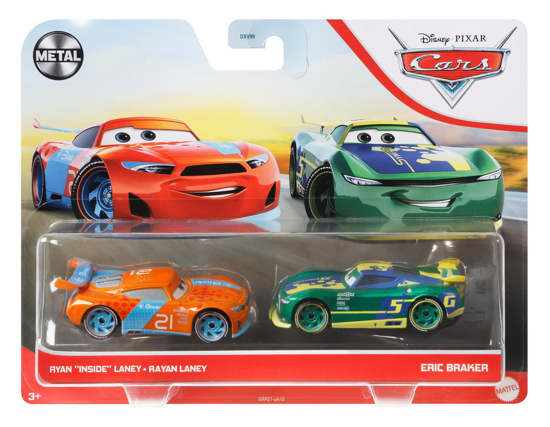 Poza cu CARS3 SET 2 MASINUTE METALICE RAYAN LANEY SI ERIC BRAKER