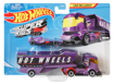Poza cu SET CAMION SI MASINA SPORT HOT WHEELS BIG RIG HEAT