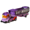 Poza cu SET CAMION SI MASINA SPORT HOT WHEELS BIG RIG HEAT