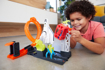 Poza cu HOT WHEELS TOXIC CITY DELUX SUPER ROCKET LANSAREA