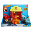 Poza cu HOT WHEELS CITY DELUX STATIA DE POMPIERI SUPER FIRE HOUSE