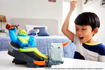 Poza cu HOT WHEELS CITY CURSA CU OBSTACOL ATACUL GORILEI