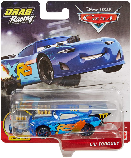 Poza cu CARS XRS MASINUTA METALICA DE CURSE PERSONAJUL LIL TORQUE